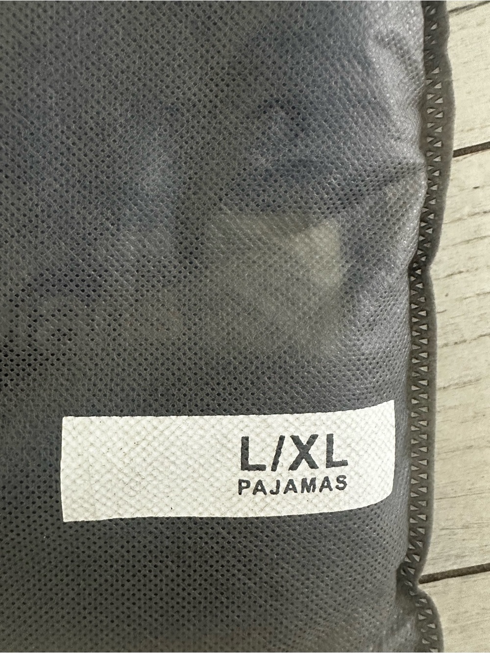 Brand New unpacking Blue  L/XL Pajama Travel Storage Pouch